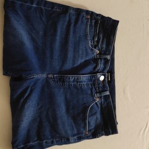 Express blue ripped jeans